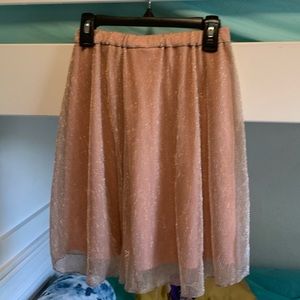 Cute sparkly girls skirt